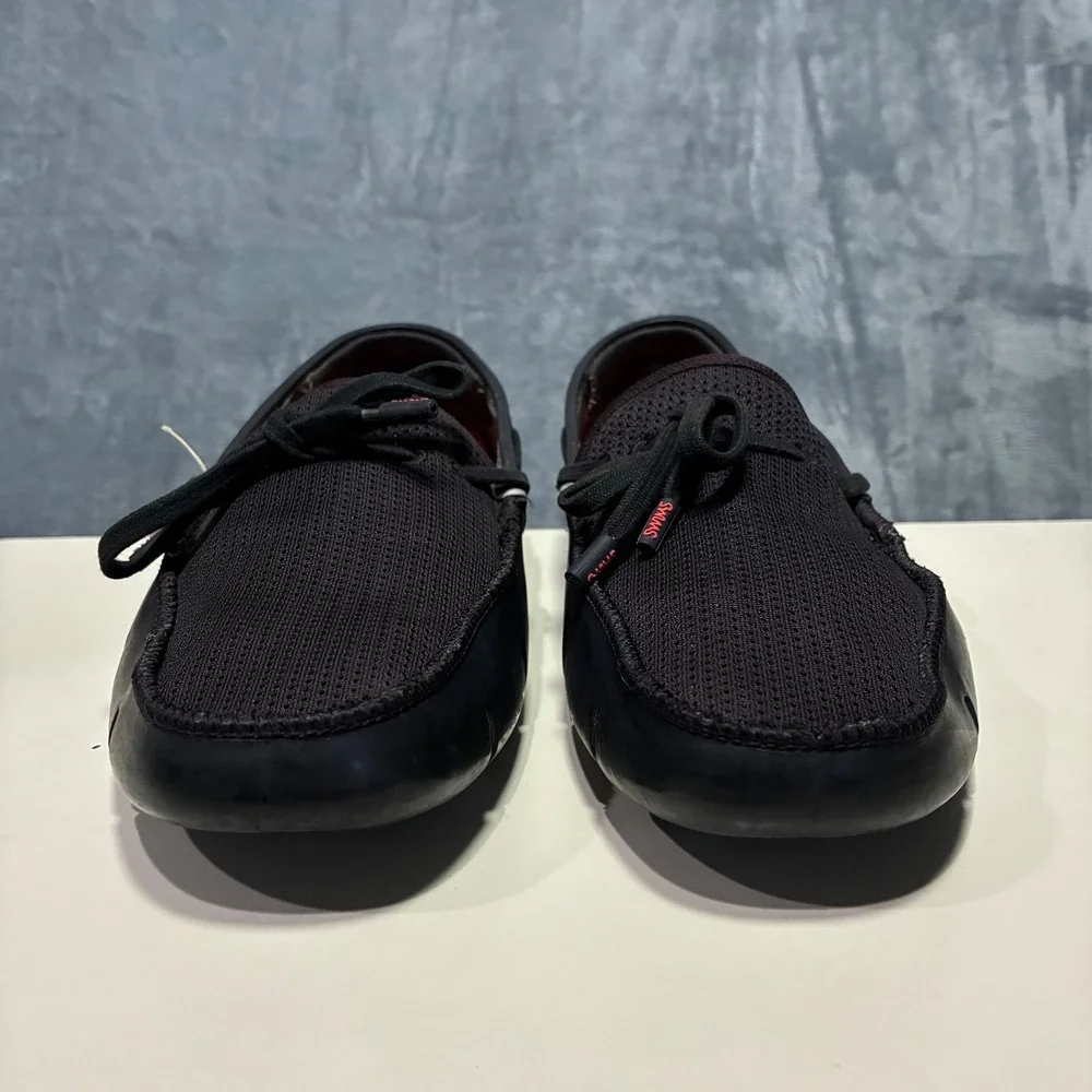 SWIMS Lace Loafer Mesh Rubber Driving Loafer Shoes Men's 9‎